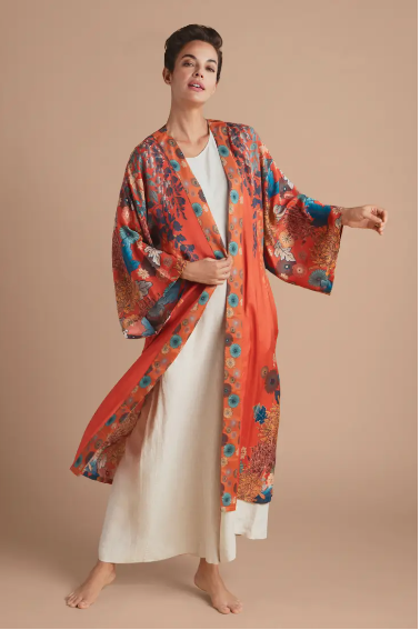 Kimono Long orange
