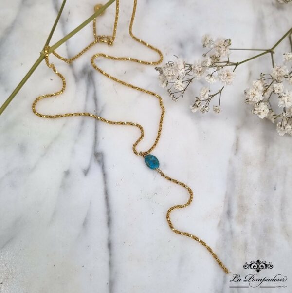 Collier Y Turquoise - MO