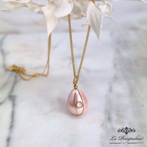 Collier Coco Perle XL Rose – RK
