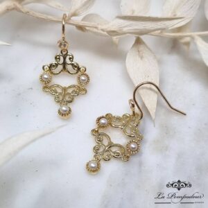 Boucles d'oreilles perles V3 - VB