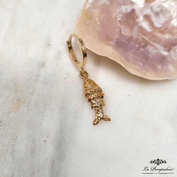 Mono boucle petit poisson articulé - LP