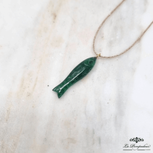Collier Poisson Aventurine - SD