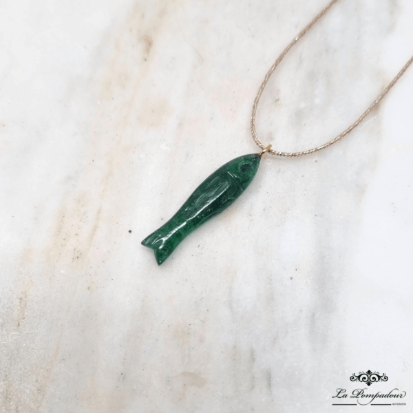 Collier Poisson Aventurine - SD