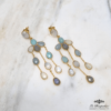 Boucles d'oreilles Victoire Amazonite - NK