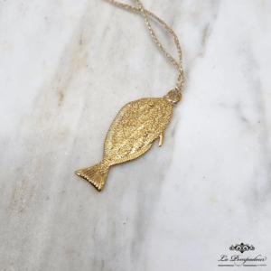 Collier Poisson Sole Gros - SD