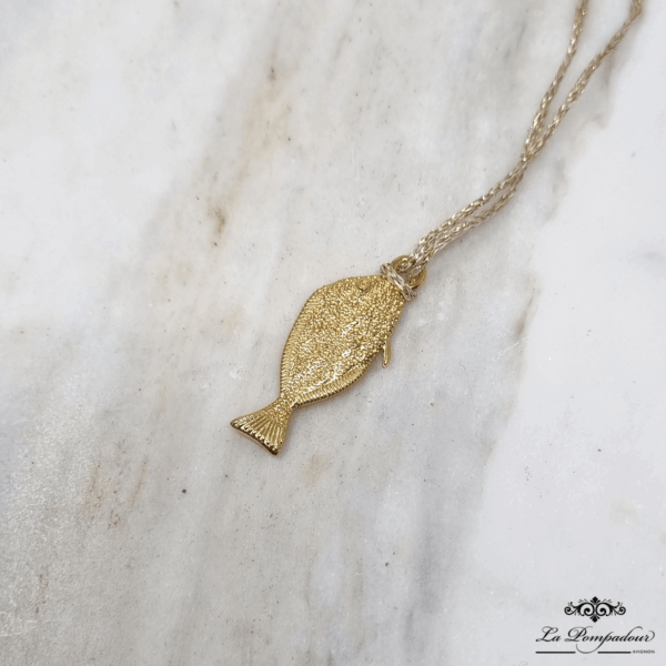 Collier Poisson Sole Petit - SD