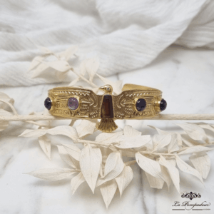 Jonc Talisman Aigle Oeil de tigre - LP