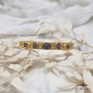 Jonc Ashoka - LP. Labradorite. Ajustable