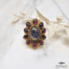 Bague Aya Labradorite Grenat - LP