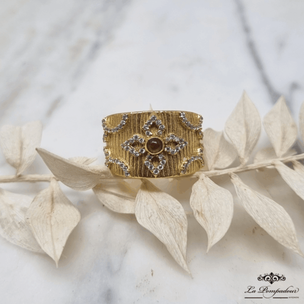 Bague lydie grenat - LP