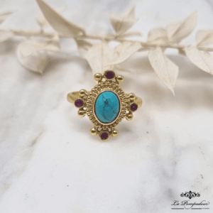 Bague Lili 04 - LP Turquoise