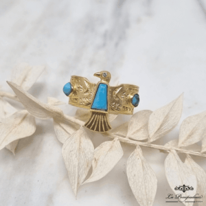 Bague Talisman Aigle Turquoise – LP