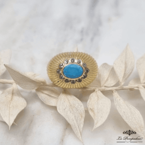 Bague Dehlia Turquoise - LP