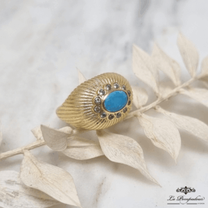 Bague Dehlia Turquoise - LP