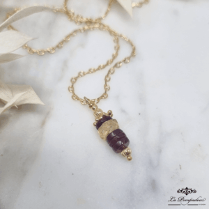 Collier Daphne Grenat Citrine - LP