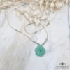Collier Fleur Aquacalcédoine