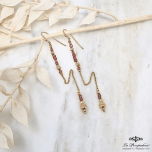 Boucles d'oreilles Liane Longues - LP