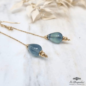 Boucles d'oreilles Elia Fluorite - LP