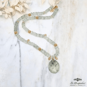 Collier Amethyste Verte