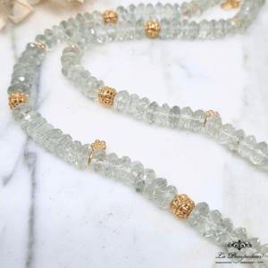 Collier Amethyste Verte
