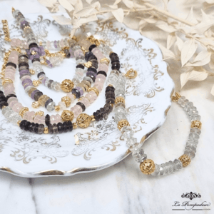 Bracelets pierres fines facetées