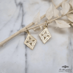 Boucles d'oreilles Calypso Losanges - LH