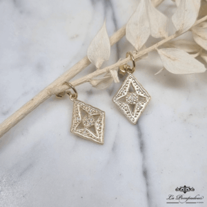 Boucles d'oreilles Calypso Losanges - Louise Hendricks