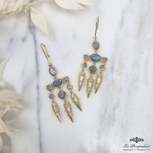 Boucles d'oreilles Illia Labradorite - DP