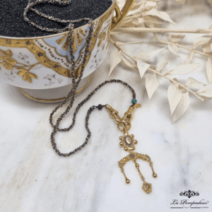 971 collier ruthenium Marie Laure Chamorel