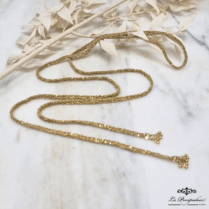 Collier 826 Gold. Marie Laure Chamorel