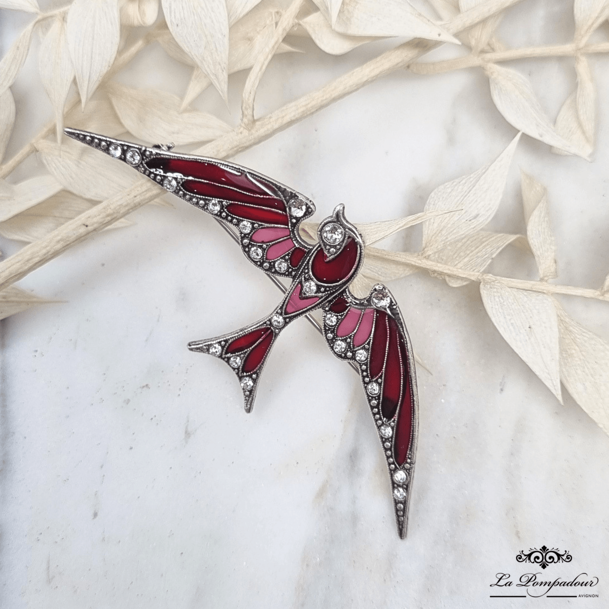 Broche L'envol 2. Hirondelle
