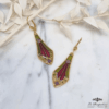 Boucles d'oreilles Vitrail Isadora Vert - SP