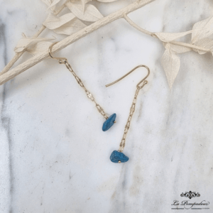 Boucles d'oreilles Alba - LP Turquoise